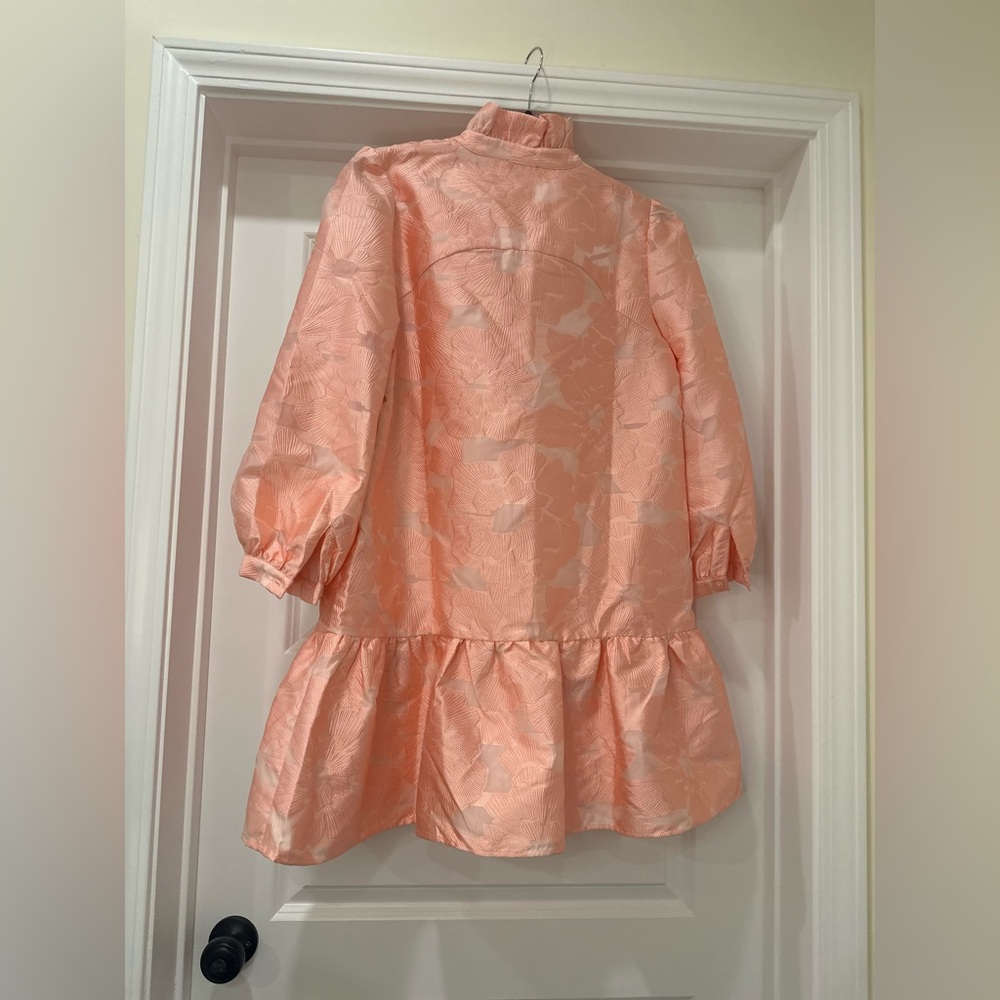 Tuckernuck Bellini Fil Coupe Palmerston Peach/Pink Dress Size Medium NWT - Picture 3 of 7